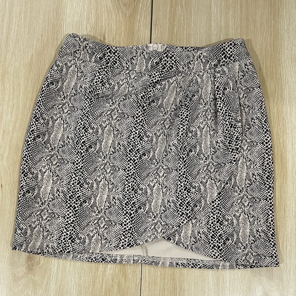 Altar’d State snake print skirt
